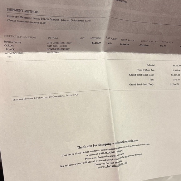 Christian Louboutin Bianca booty 120mm nappa shiny - Picture 2 of 16